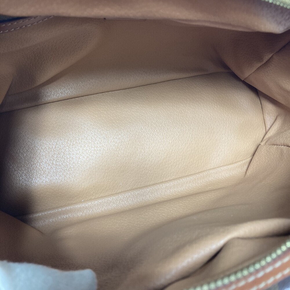 Celine Macadam Half Moon Handbag Brown markings - Picture 9 of 10